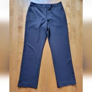 Rafaella Petites Women's Dress Pants Size 8P Brown Straight /Wide Leg